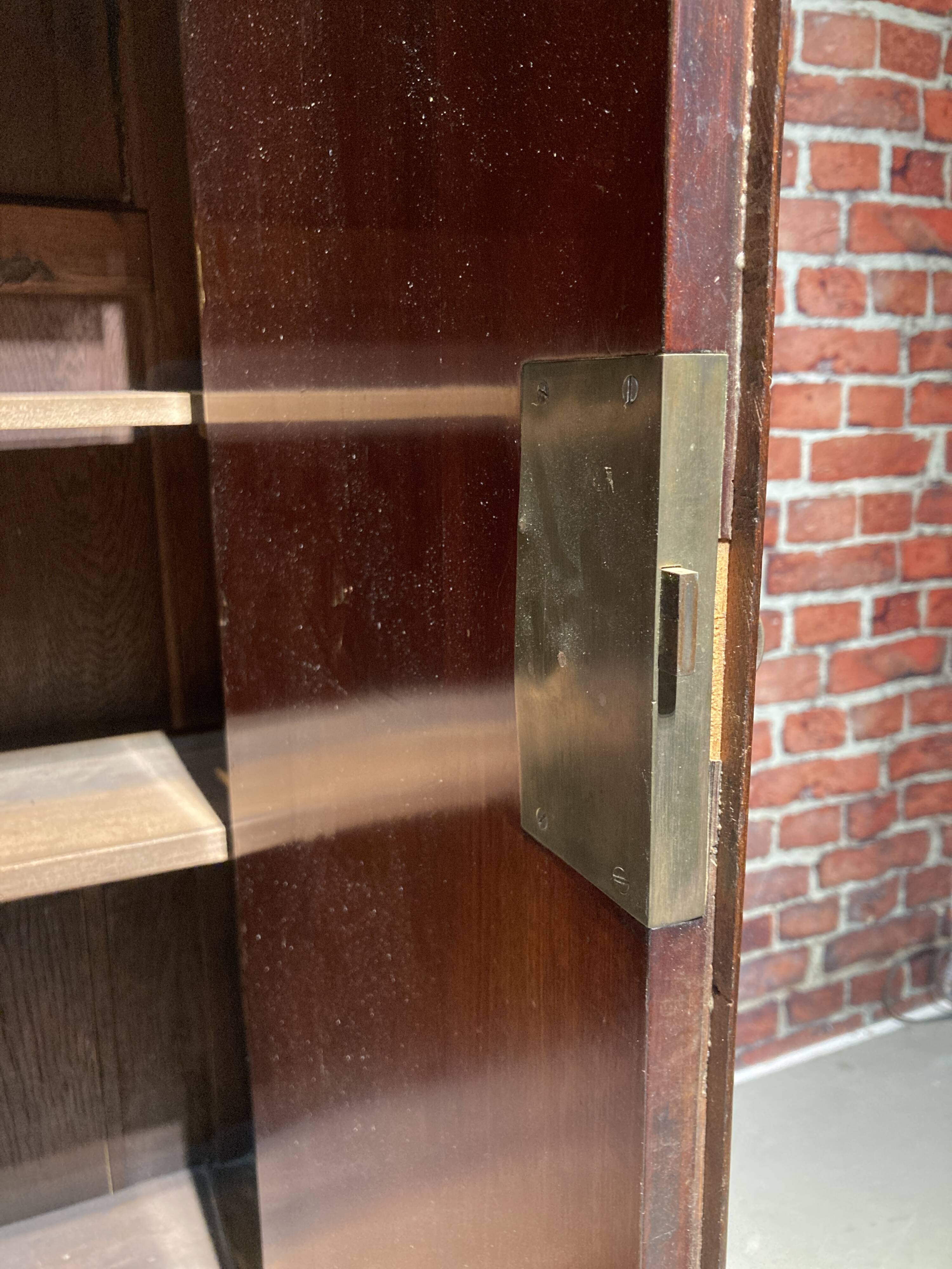 Mahogany wood cabinet