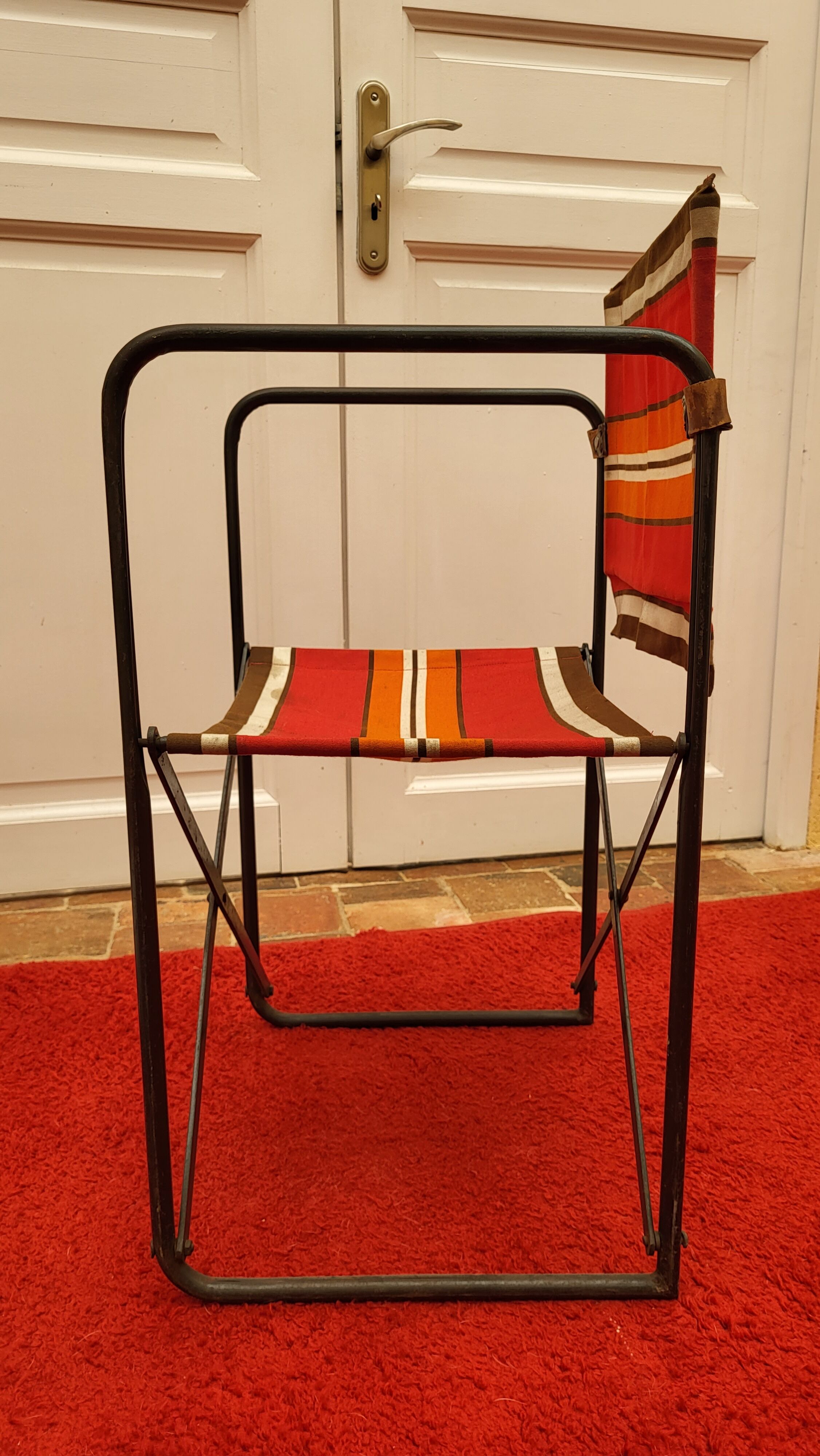 Folding armchair Jacques Hitier 50s