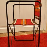 Folding armchair Jacques Hitier 50s