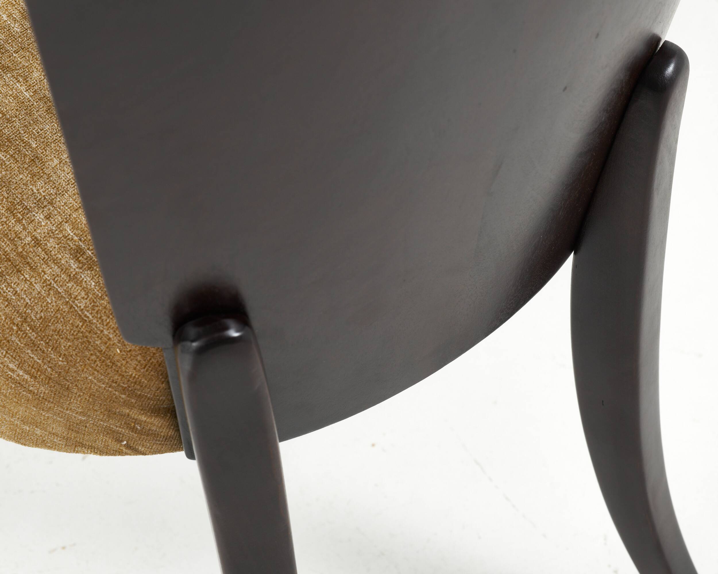 Set of 4 model h-214 j. halabala dining chairs, 30