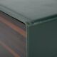 Leather footstool made in the 1970s