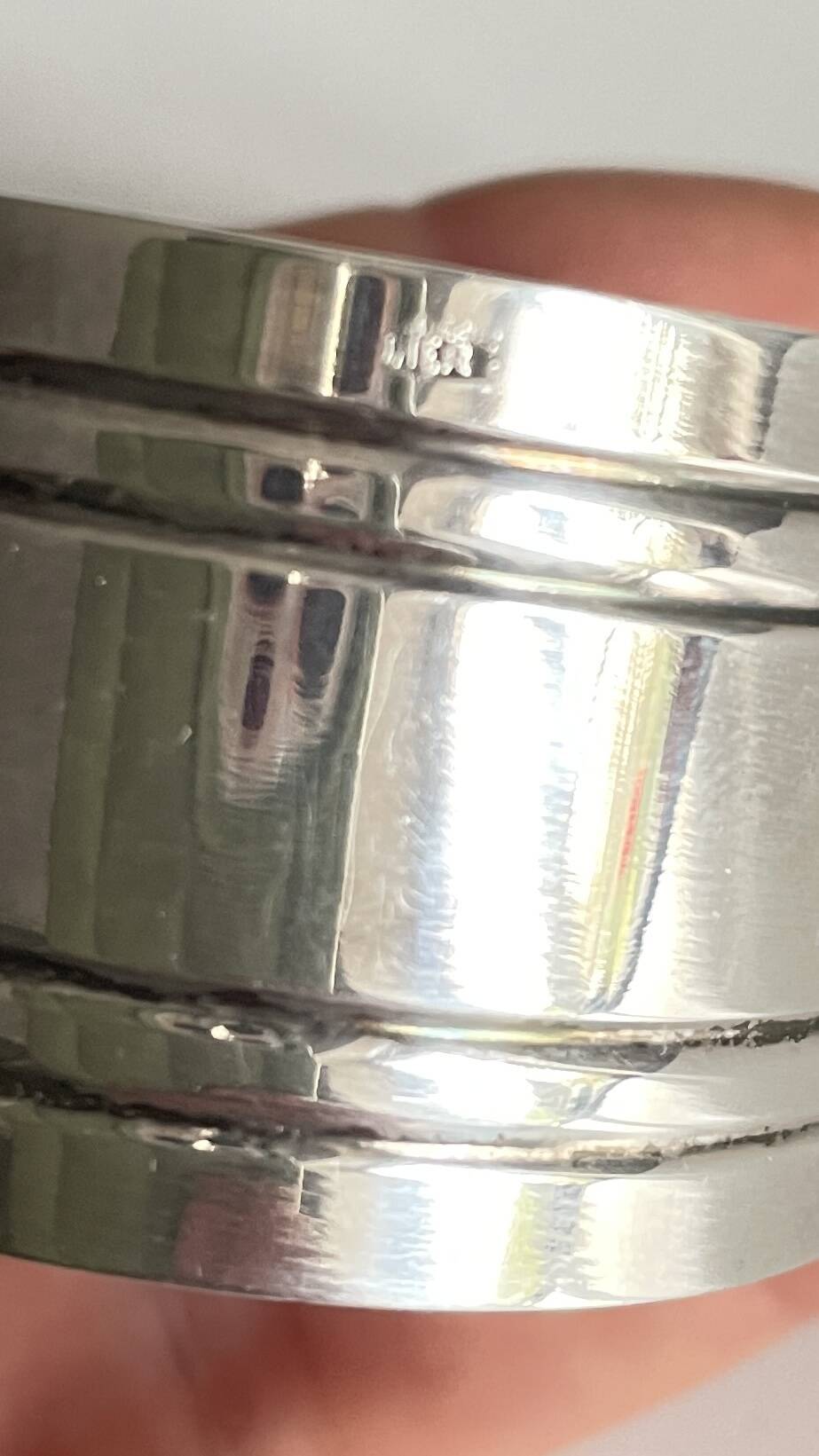 Silver-plated glass and napkin ring by UDNER