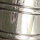 Silver-plated glass and napkin ring by UDNER