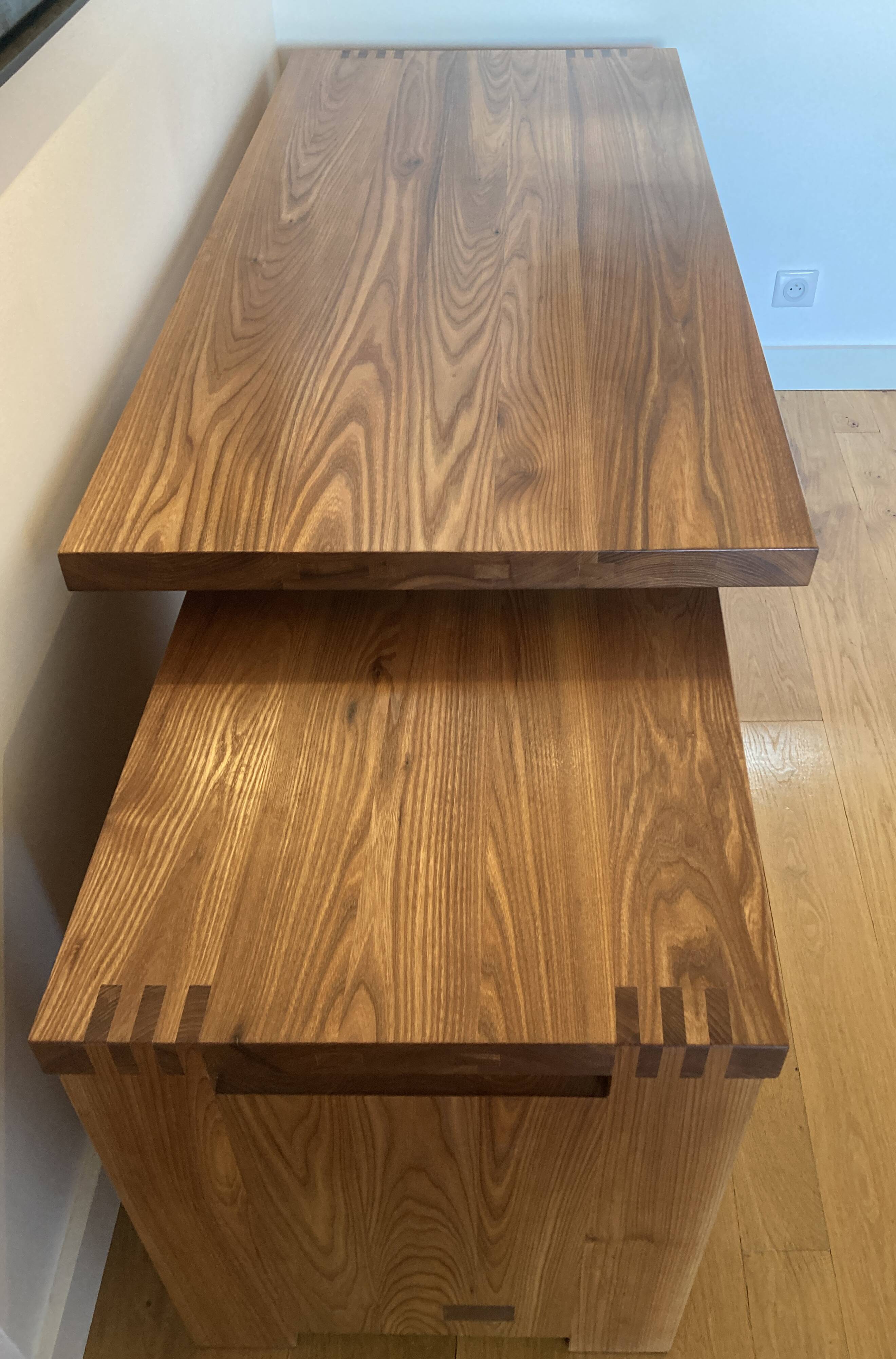 Pierre Chapo B19 Desk Solid Elm