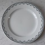 Round dish Saint amand, early XXth