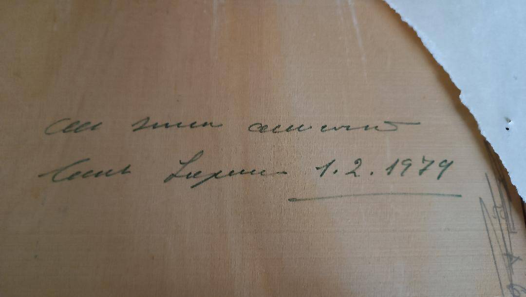 Peinture à l'huile sur panneau paysage campagne prairie fleurie signée