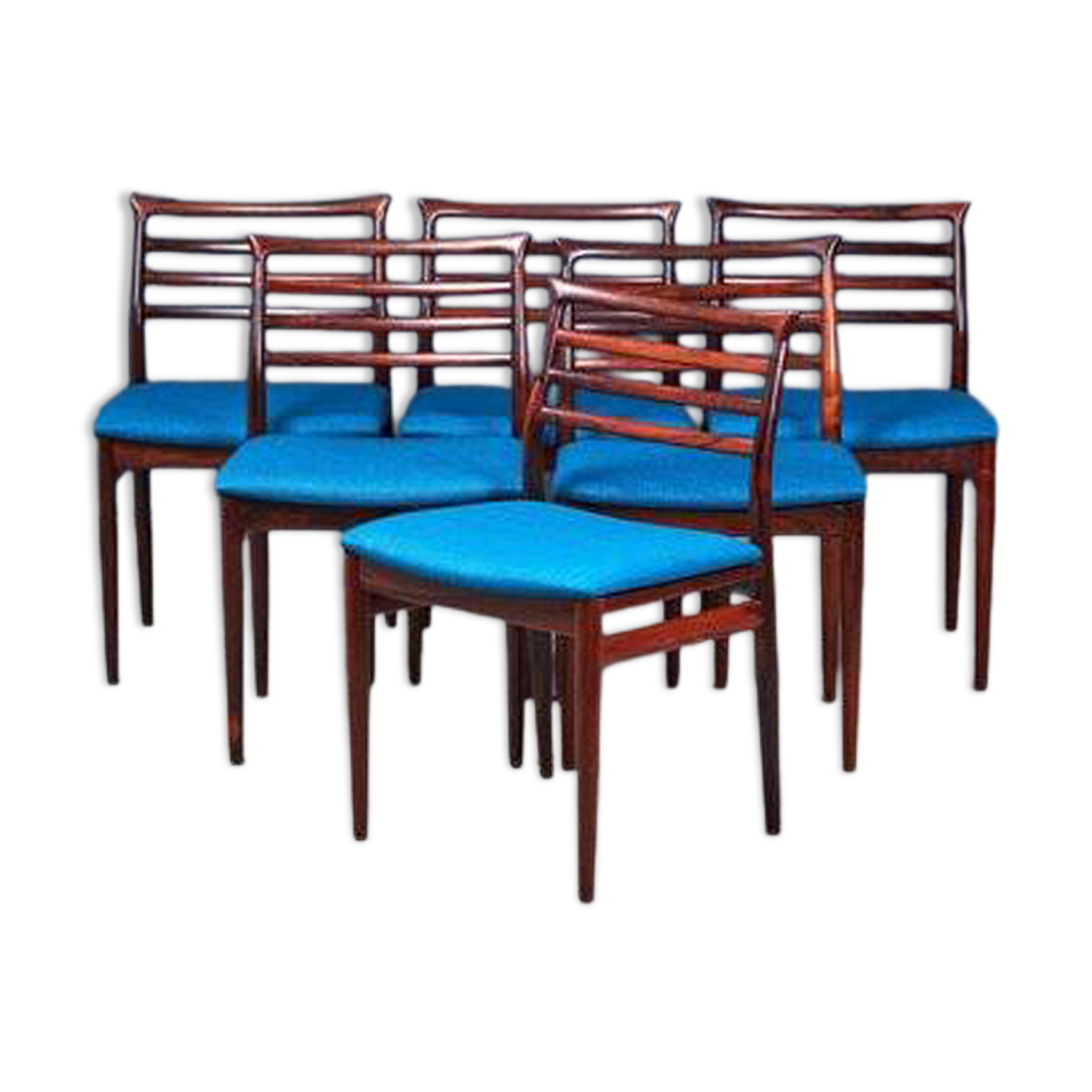 Rosewood Dining Chairs by Erling Torvits for Sorø Stolfabrik, 1960s, Set of 6
