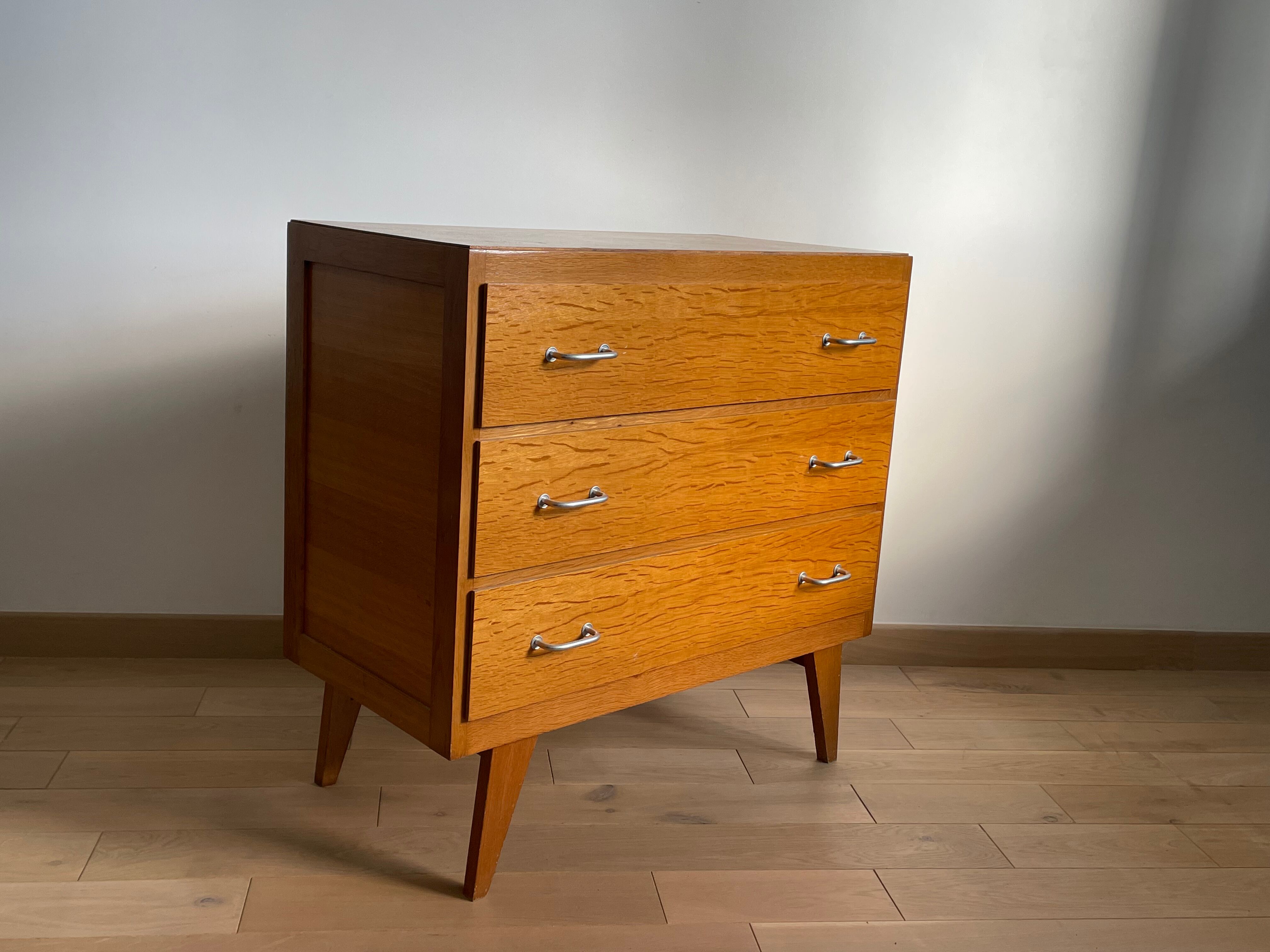 Chest of drawers 3 drawers compass feet