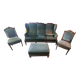 Living room sofa chairs ottoman