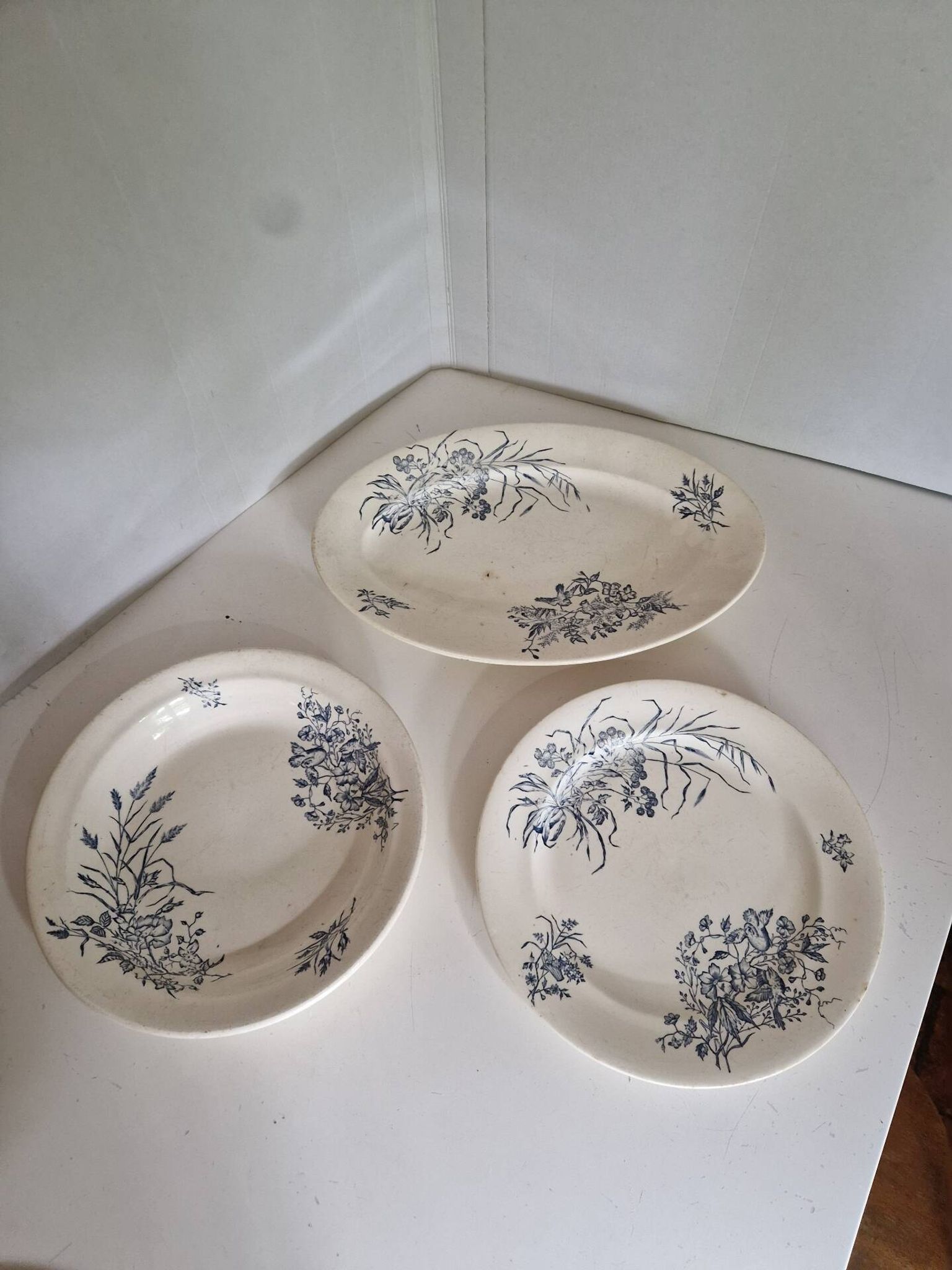 Set of 3 Iron Earth Plates