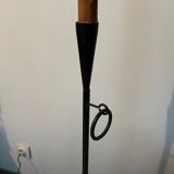 Lampadaire /torchere fer forgé 1950