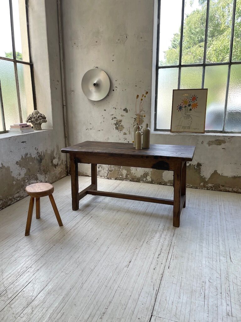 Work farm table established oak