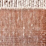 7x9 Terracotta White Turkish Vintage Rug 205x291Cm SK 242886