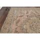 1960s Persian Handmade Wool Cotton Orange Oversized Area Rug 294x379