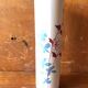 Vase roll leonor mataillet ceramic painting flowers vintage