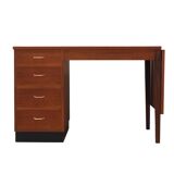 Teak desk, Danish design, 1970s, production: Denmark