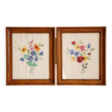 Set of 2 “bohemian” embroidery frames