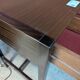 Mahogany desk by Jacques Auville