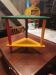 Small corner shelf stone style sala design