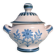 Old Longchamp blue soup tureen