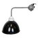 Industrial Factory Wall Lamp with Black Enamel Shade, 1960s