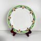 4 assiettes plates Sarreguemines "Maroussia", début XXe