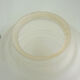Glass hanging art deco ceiling light. aluminium structure