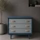 Commode vintage 3 tiroirs