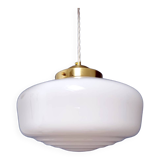 Rakhi opaline globe pendant light