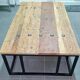 Richmond Interiors Coffee Table – Elm Wood & Metal