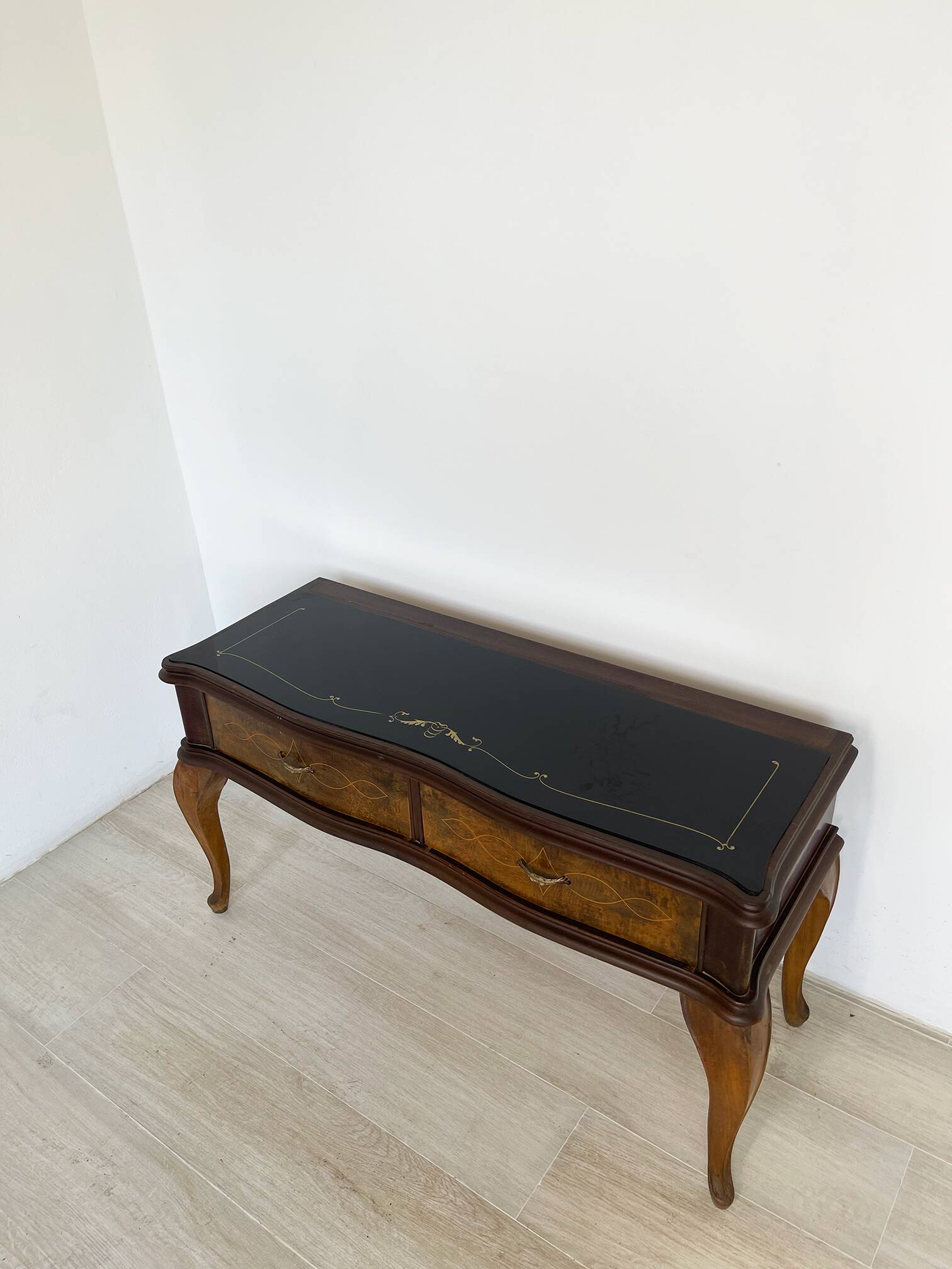 Console italienne/table pétinuse des années 1950