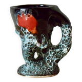 Vallauris mug or tankard - Fat Lava - Ecume de Mer - 1960
