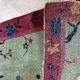 Antique chinese carpet art deco handmade 79cm x 134cm 1920s