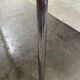 Table Formica bleu vintage