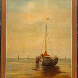 E. Remortel. Table "Seascape".