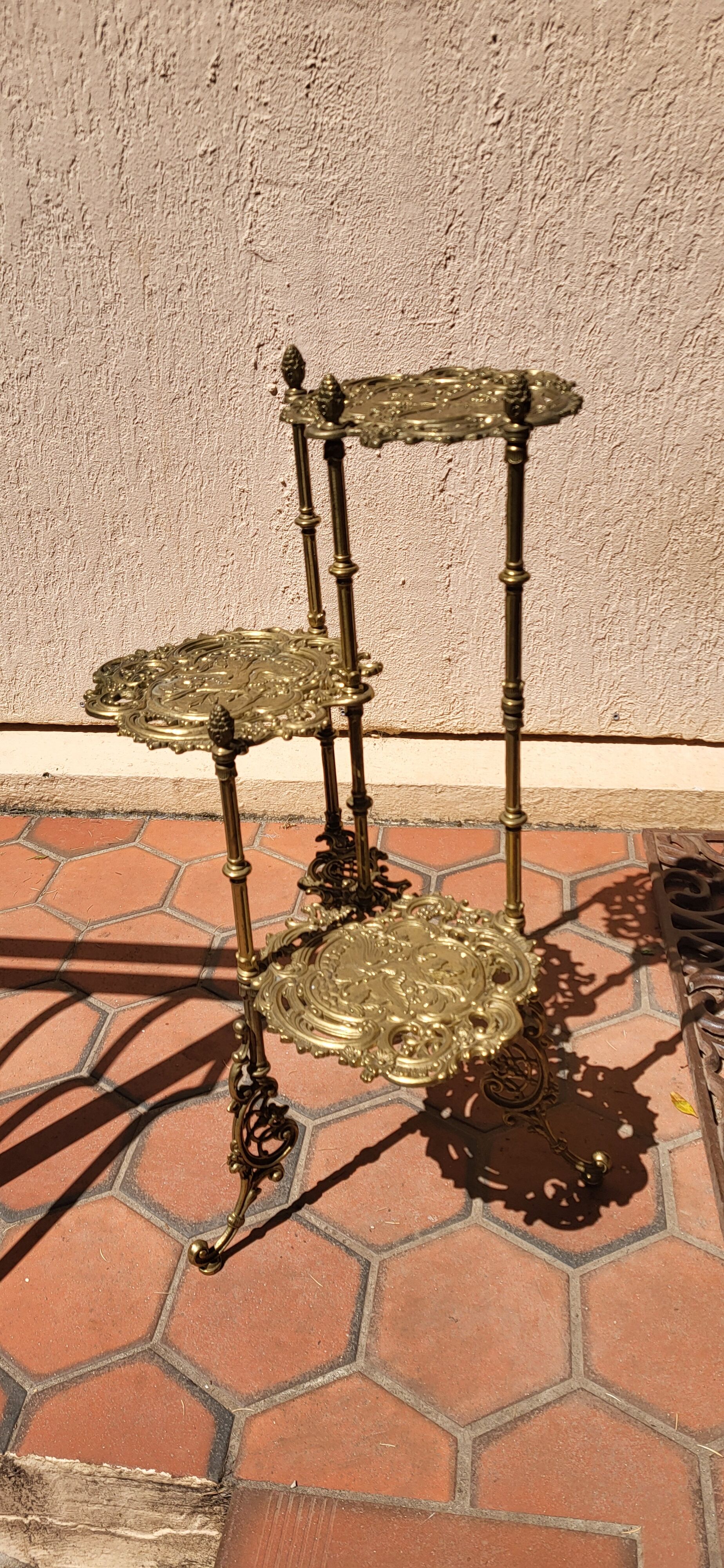Victorian style plant stand