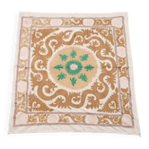 Vintage hand-embroidered tablecloth 128x135 cm