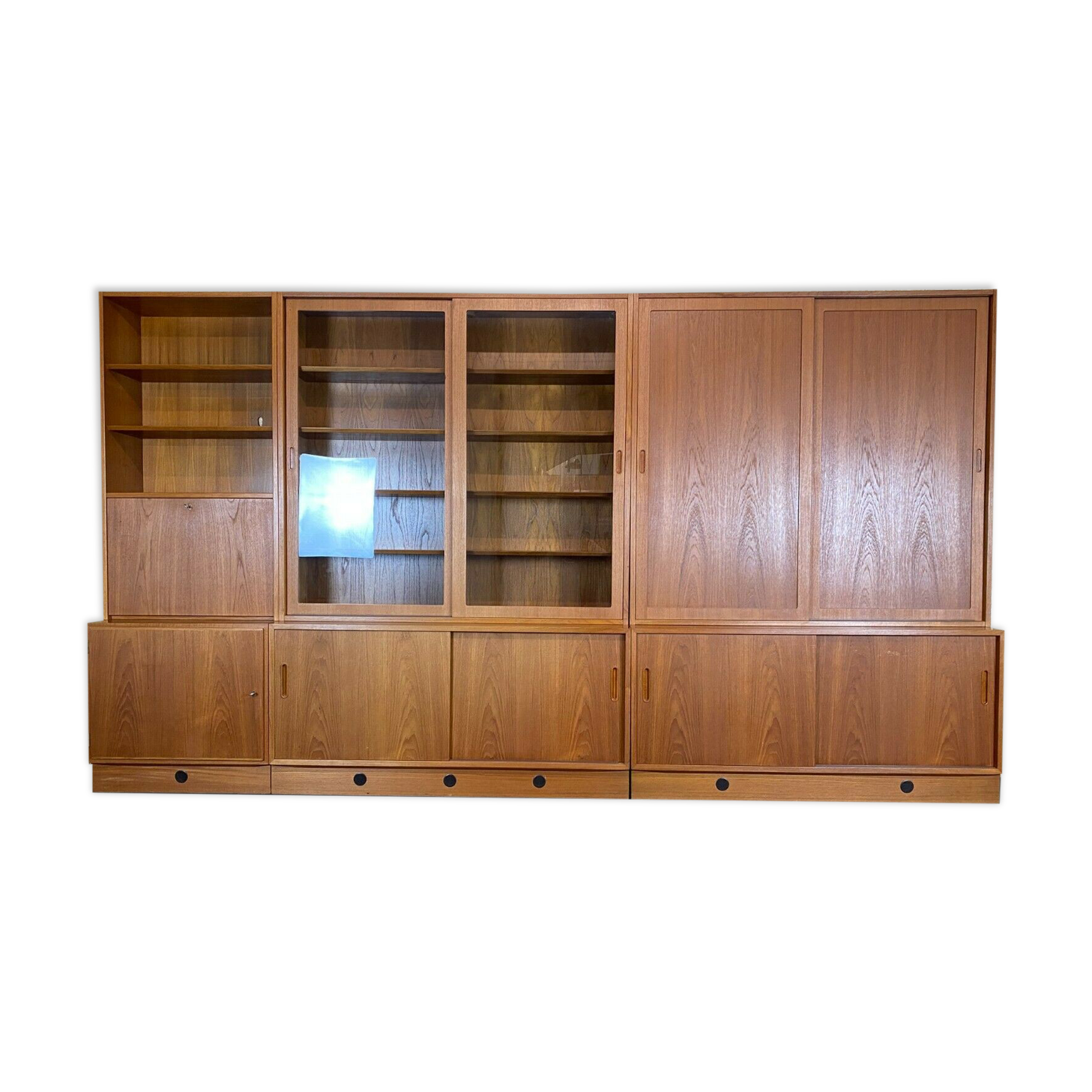 Bibliothèque Poul Hundevad Design Danois des années 60