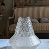 Etling Pressed Molded Glass Vase