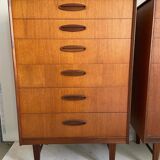 Tall boy chest of drawers