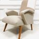 Restored Scandinavian vintage armchair