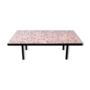 Table basse en terrazzo