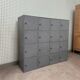 Large patinated locker cabinet (renovated)