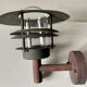 Classic Danish  Outdoor Wall Lamp in Copper