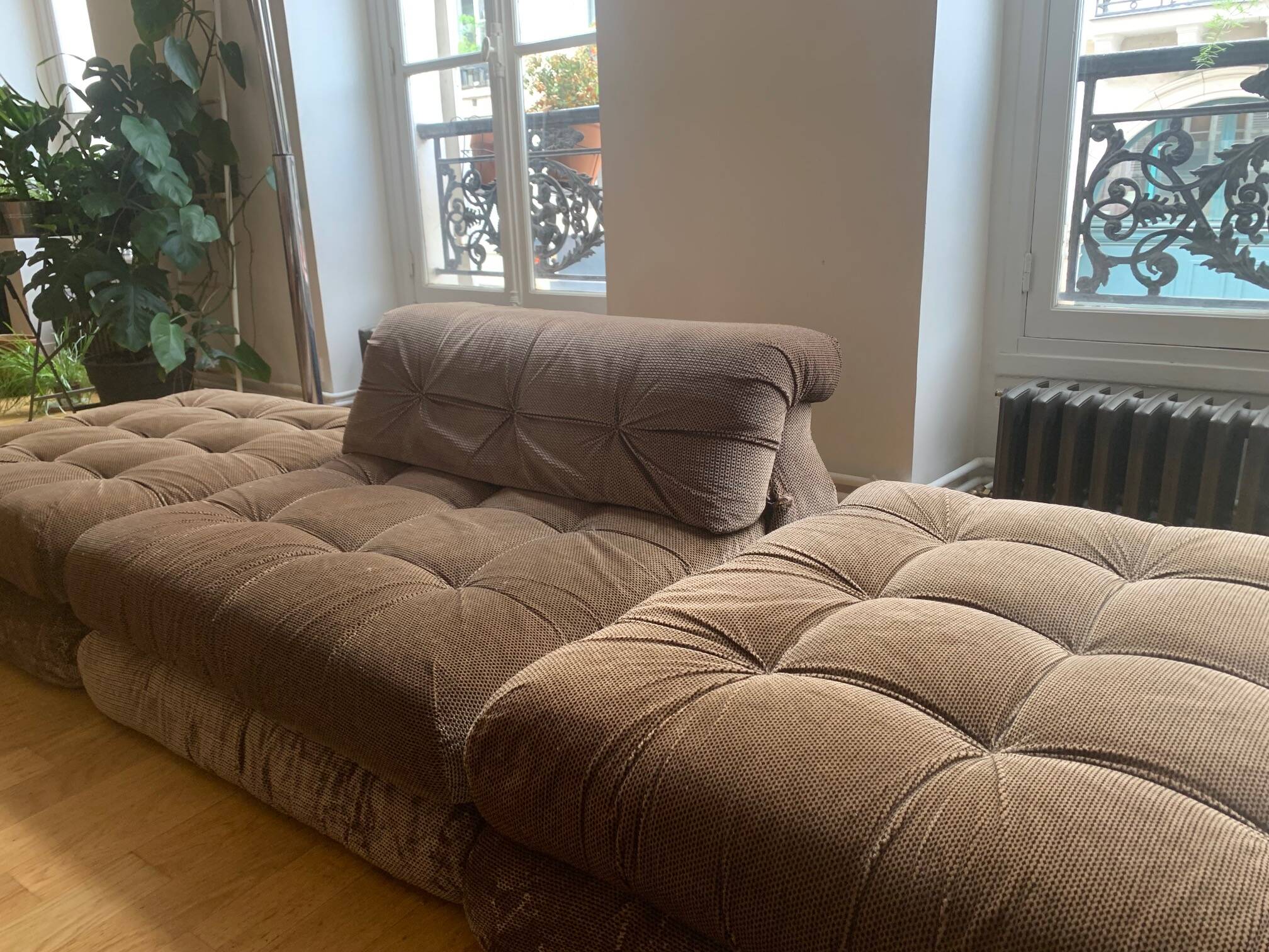 Roche Bobois Mah Jong modular sofa set