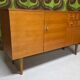 Vintage enfilade in teak veneer from the 60s/70s.