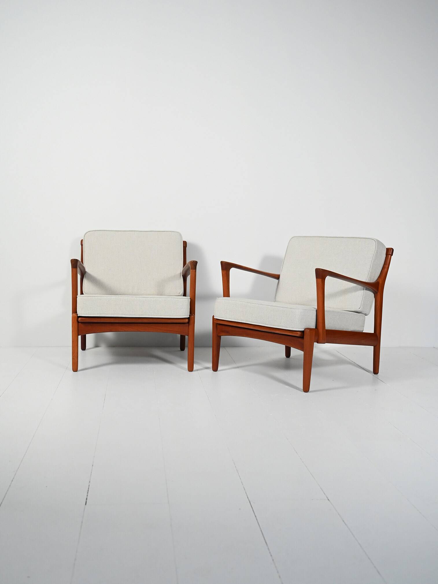 Pair of “Kuba” Armchairs by Bertil Fridhagen