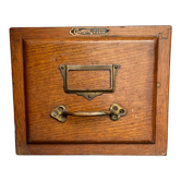Boîte casier classeur de cartes postales
