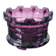 Brutalist glass cache-pot or lantern