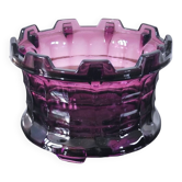 Brutalist glass cache-pot or lantern